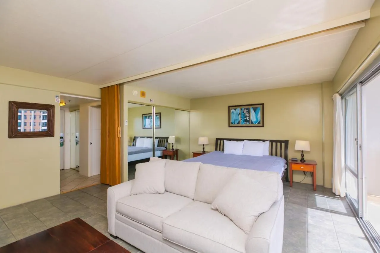Ilikai Tower One Bedroom Lagoon View Waikiki Condos With Lanai & Free Wifi Honolulu Appartamento