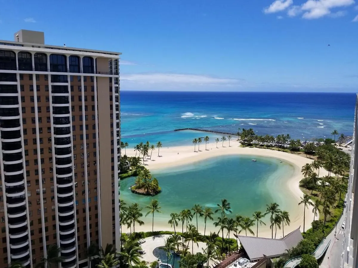 Ilikai Tower One Bedroom Lagoon View Waikiki Condos With Lanai & Free Wifi Honolulu 0*,  Stati Uniti