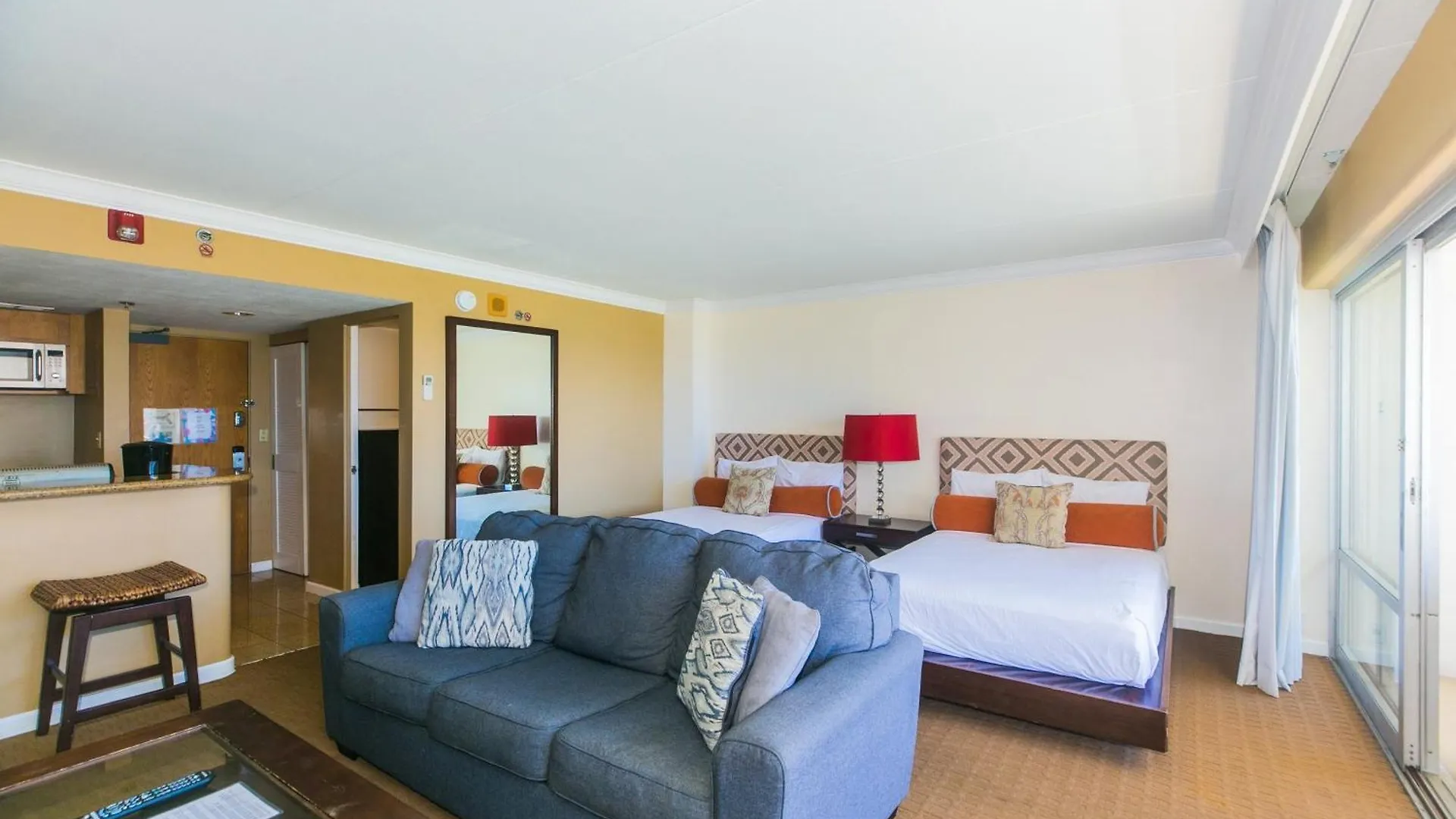 Ilikai Tower One Bedroom Lagoon View Waikiki Condos With Lanai & Free Wifi Honolulu Appartamento
